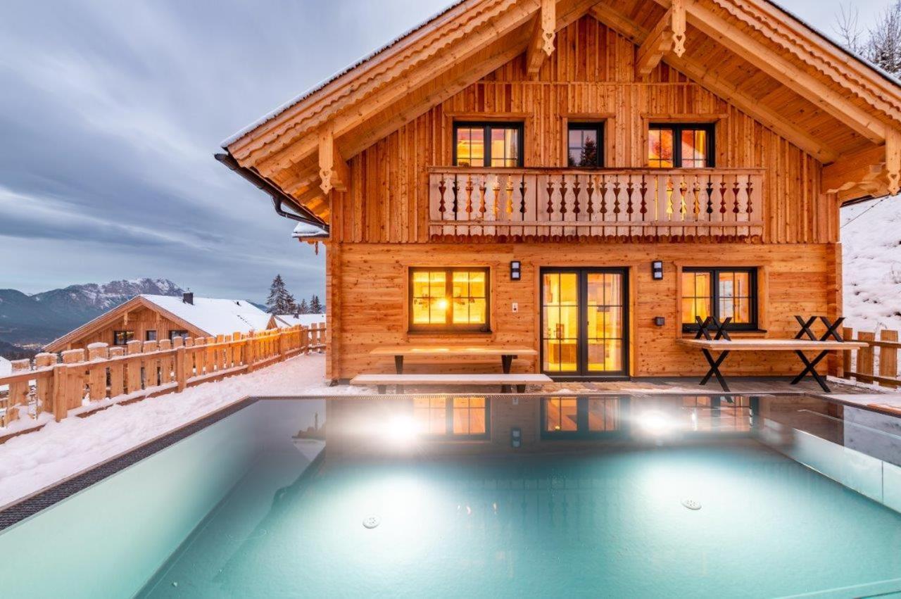 Poolchalet Dachsteinblick Pruggern Eksteriør billede
