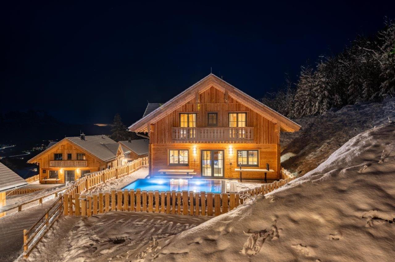 Poolchalet Dachsteinblick Pruggern Eksteriør billede