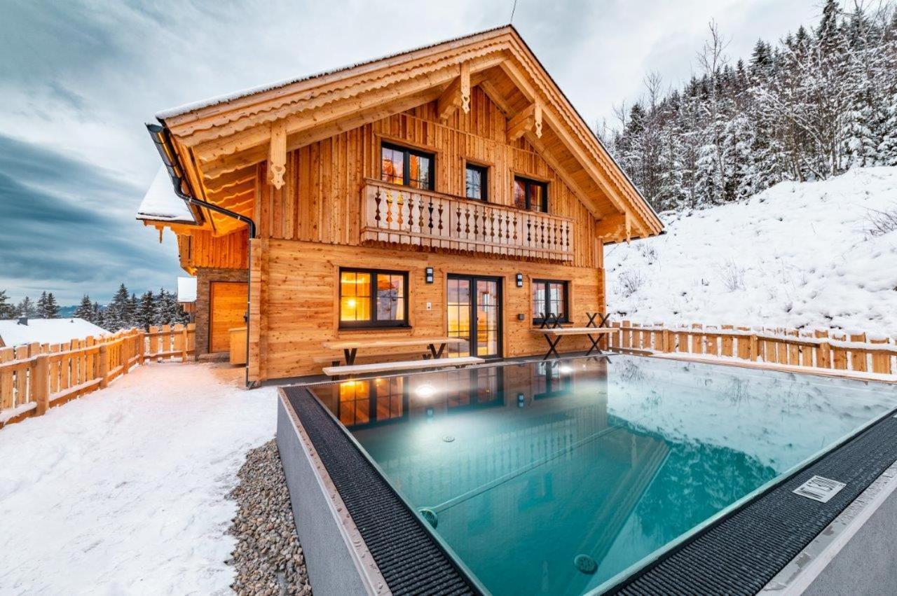 Poolchalet Dachsteinblick Pruggern Eksteriør billede