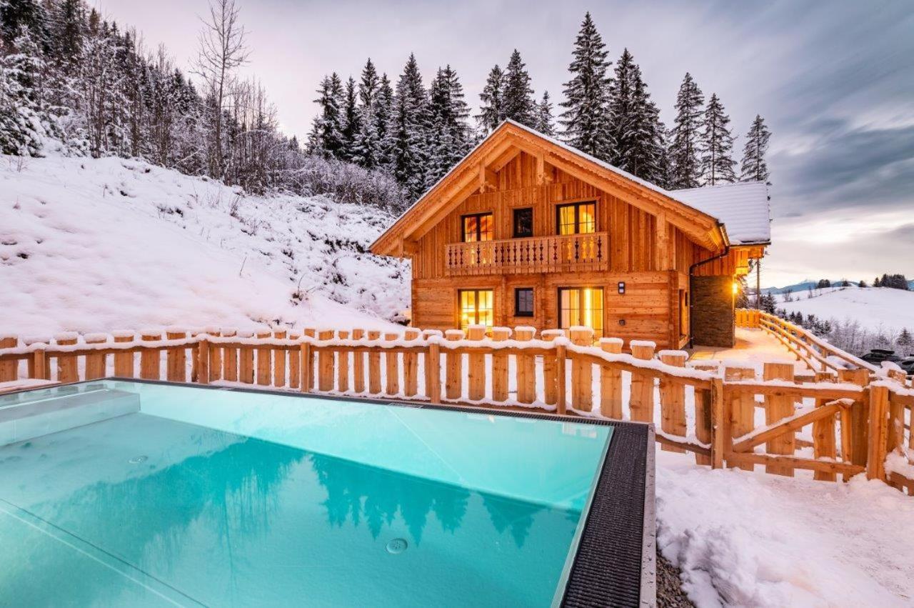 Poolchalet Dachsteinblick Pruggern Eksteriør billede
