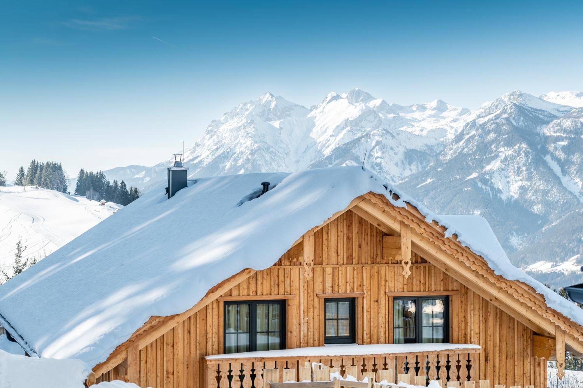 Poolchalet Dachsteinblick Pruggern Eksteriør billede