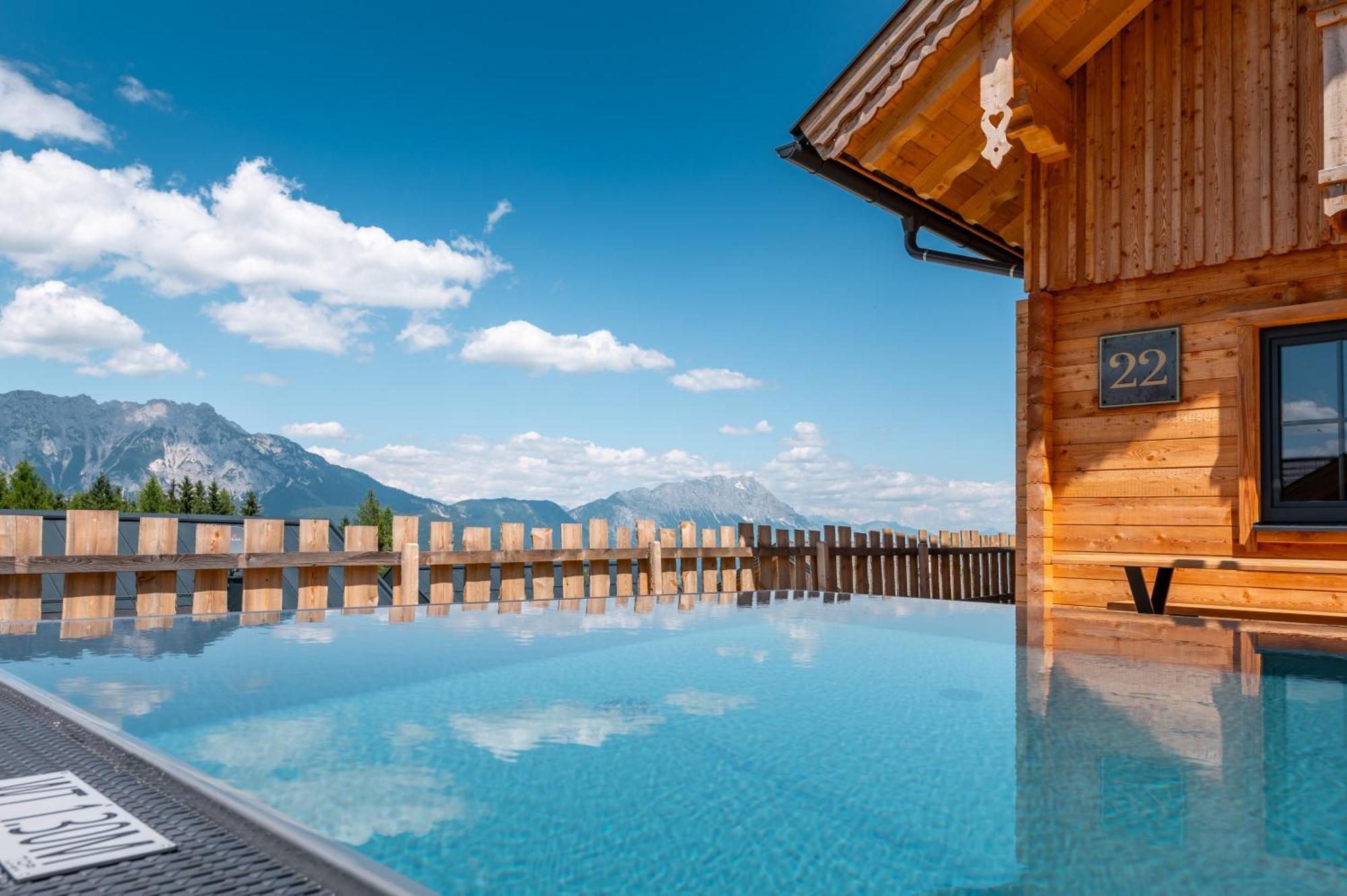 Poolchalet Dachsteinblick Pruggern Eksteriør billede
