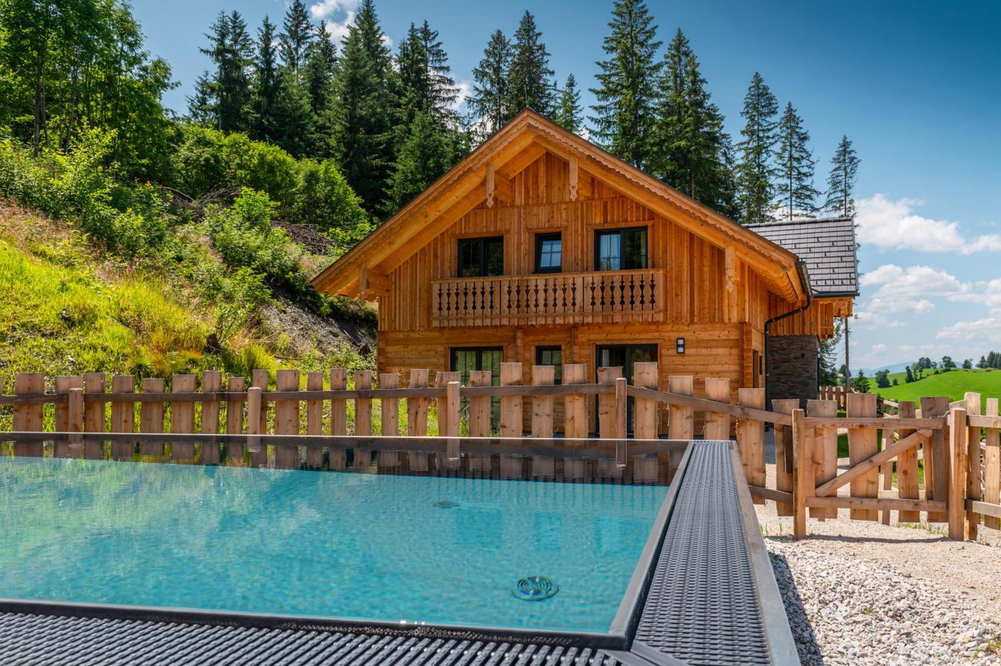 Poolchalet Dachsteinblick Pruggern Eksteriør billede